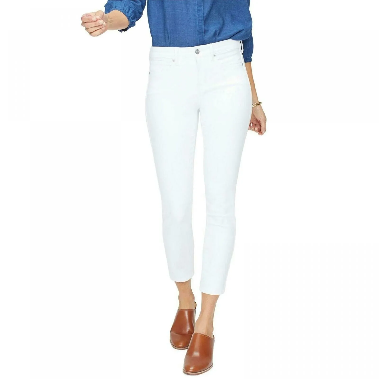 NYDJ Plus Size 5-Pocket Skinny Ankle Jeans