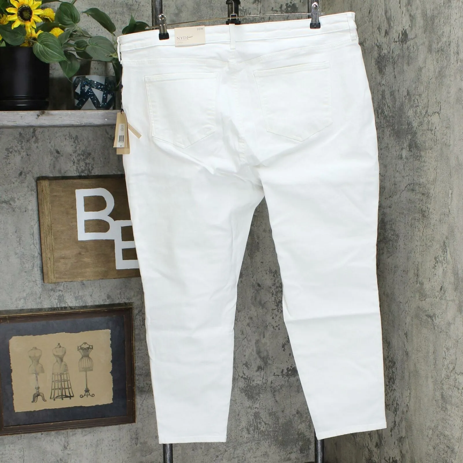 NYDJ Plus Size 5-Pocket Skinny Ankle Jeans