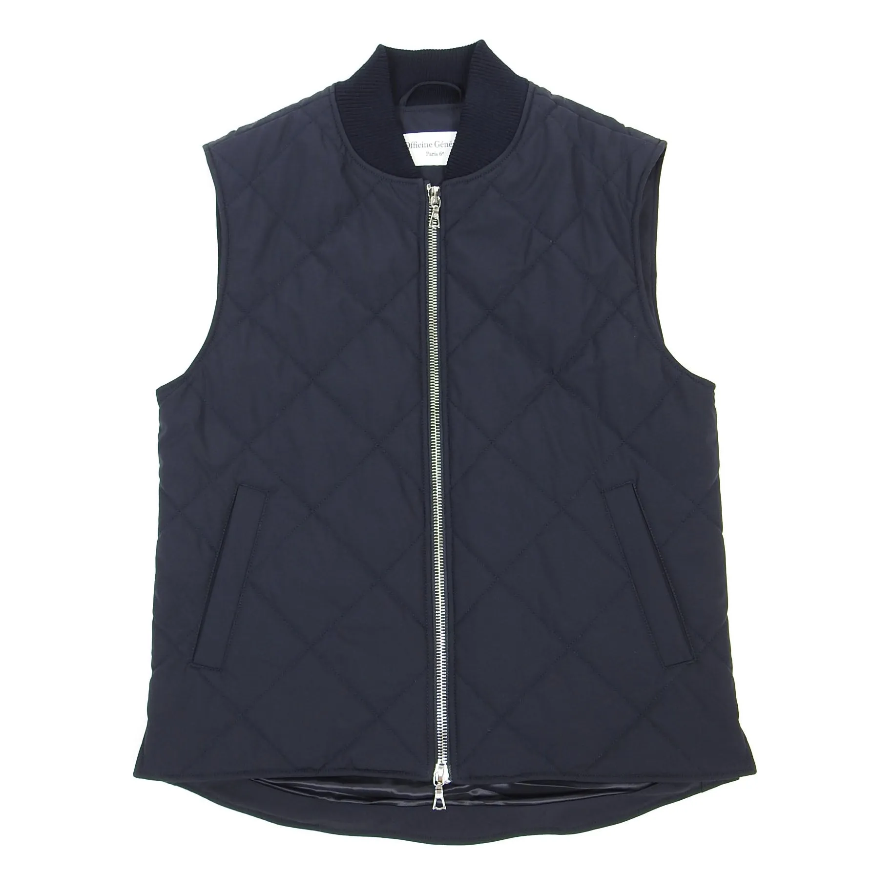 Officine Generale Quilted Vest Size Small