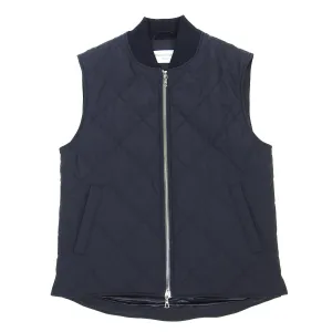Officine Generale Quilted Vest Size Small