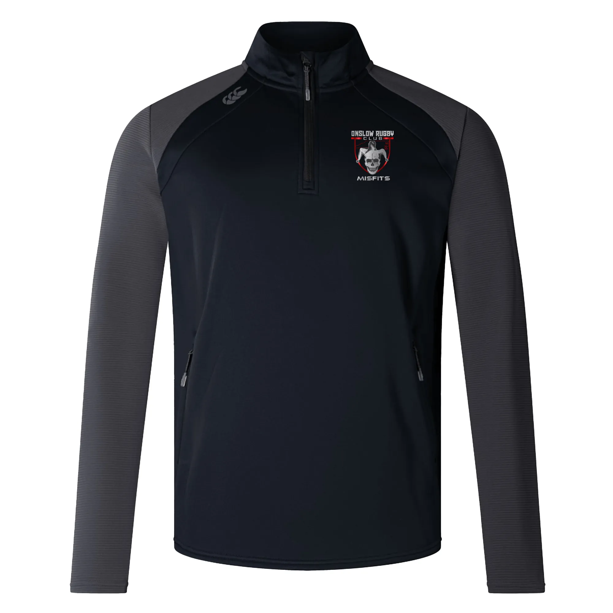 Onslow Rugby Misfits Elite 1/4 Zip Top by Canterbury