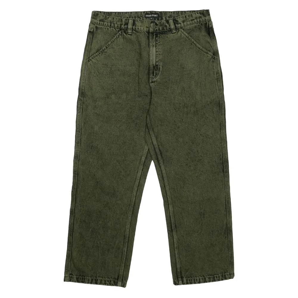 Pass~Port - Workers Club Jeans Overdye Moss