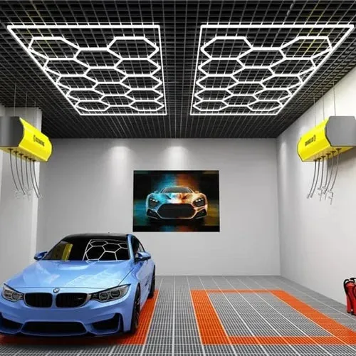 PCC Hexagon Light (14 Hex Shapes Plus Border), 16x8 ft