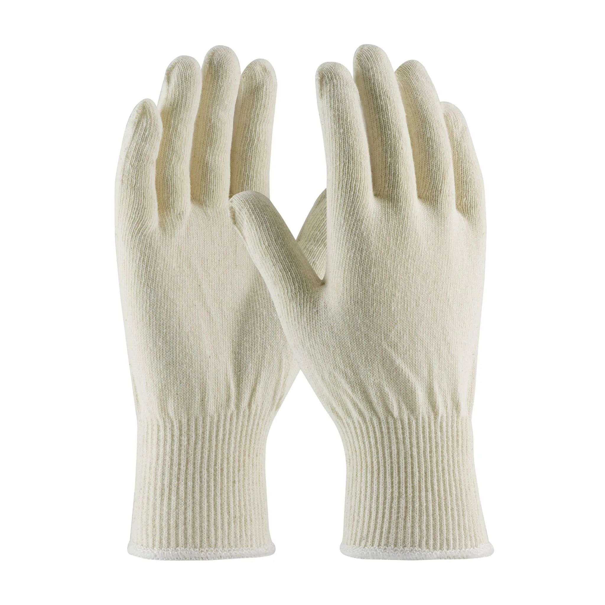 PIP 35-C2113 13-Gauge Light Weight Seamless Knit Cotton/Polyester Glove, Natural, Pair of 12