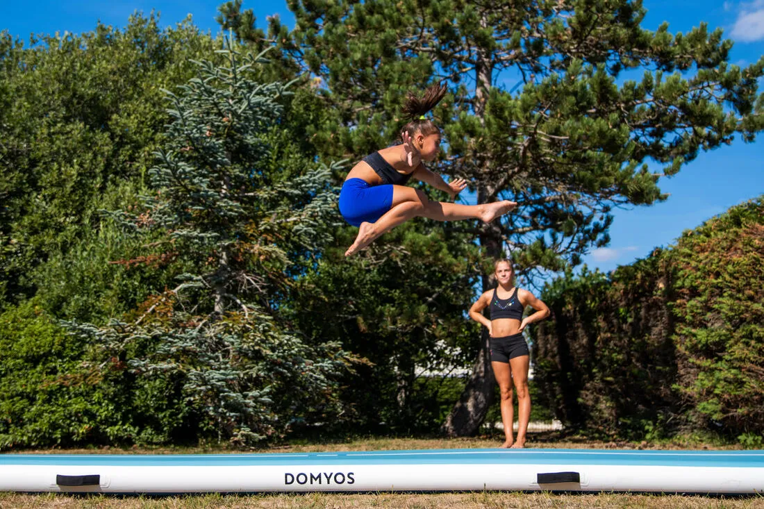 Piste de tumbling gym 6m - bleue