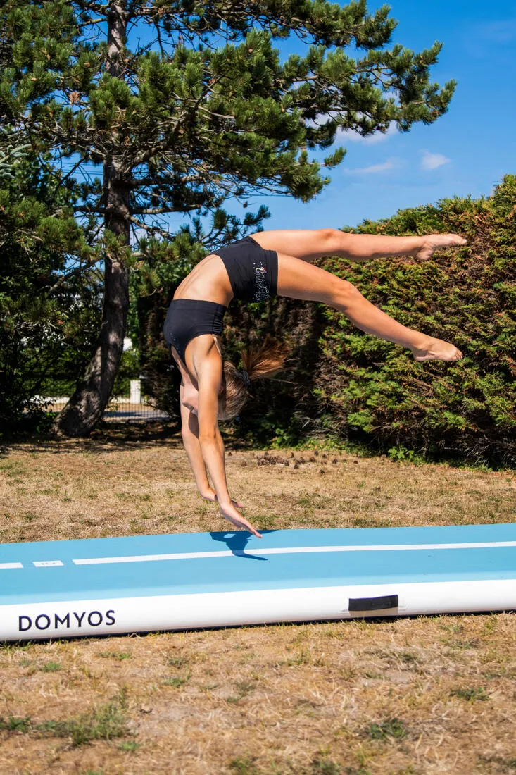 Piste de tumbling gym 6m - bleue