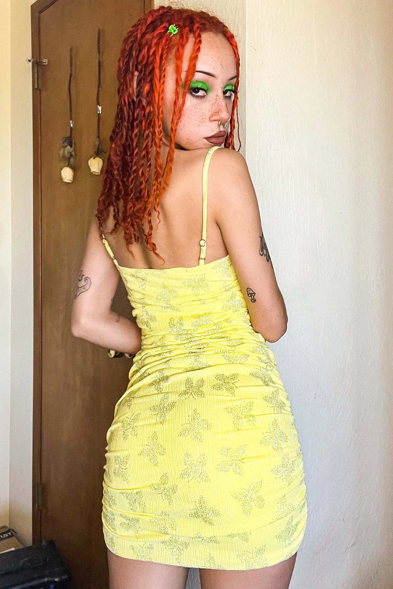 Pixie Rhinestone Mini Dress
