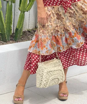 Plait Detail Crochet Bag