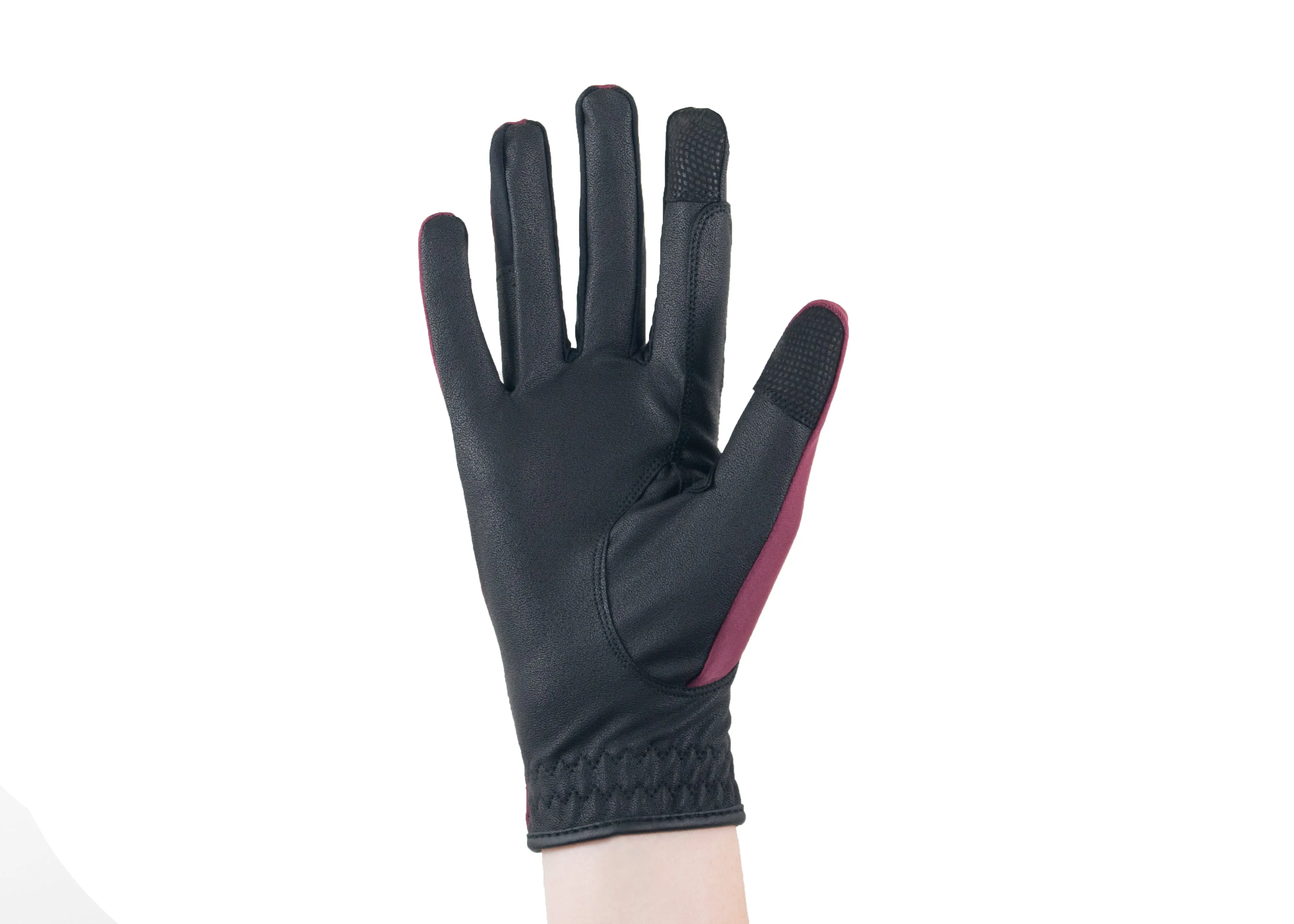 Plum Touchscreen Friendly Gloves
