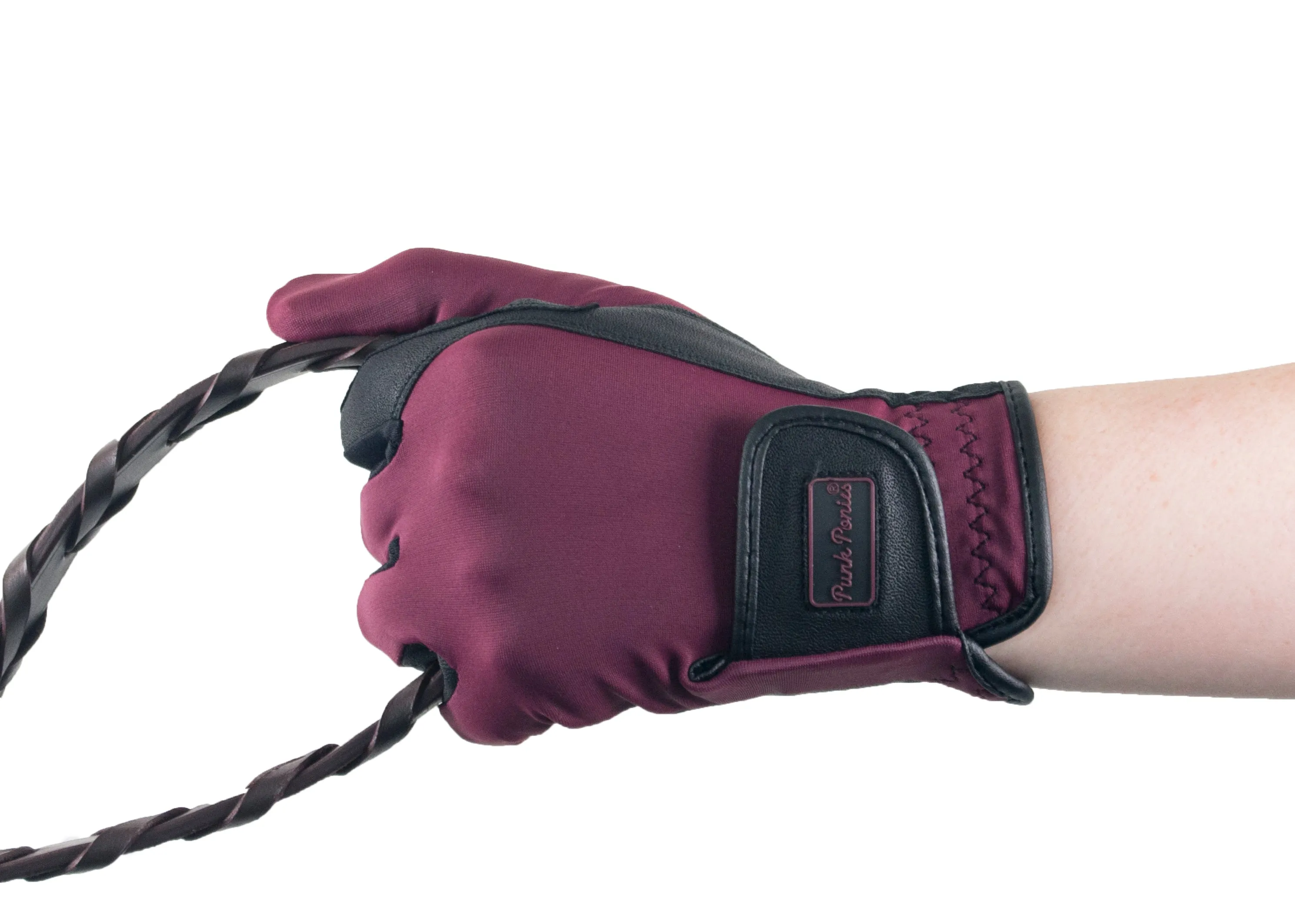 Plum Touchscreen Friendly Gloves