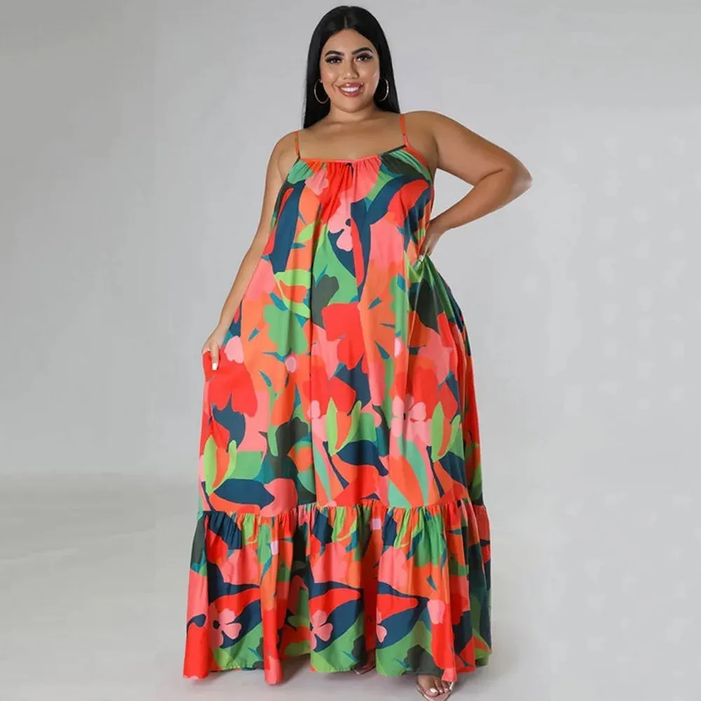 Plus Size Clothes Dresses Cascading