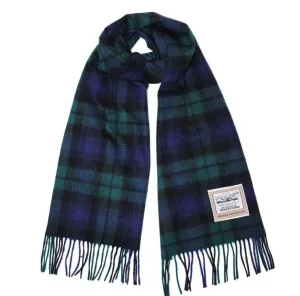 Pure Wool Scarf - Black Watch Tartan