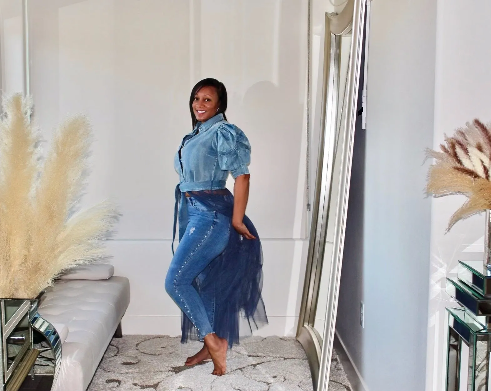 Queen Of Gems Jeans