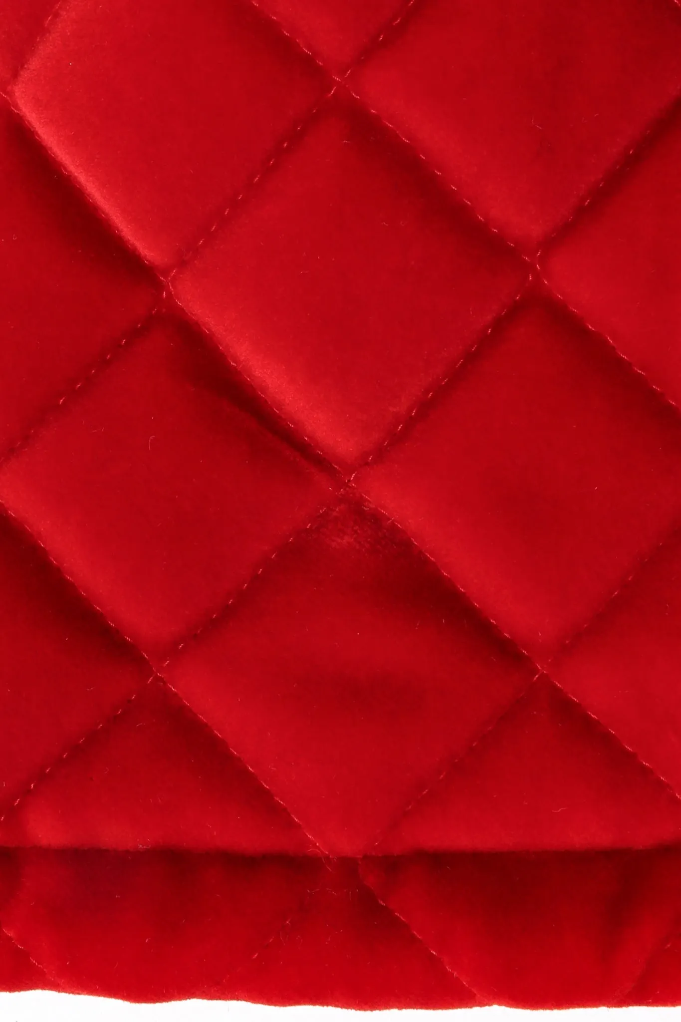 Quilted Velvet Parka