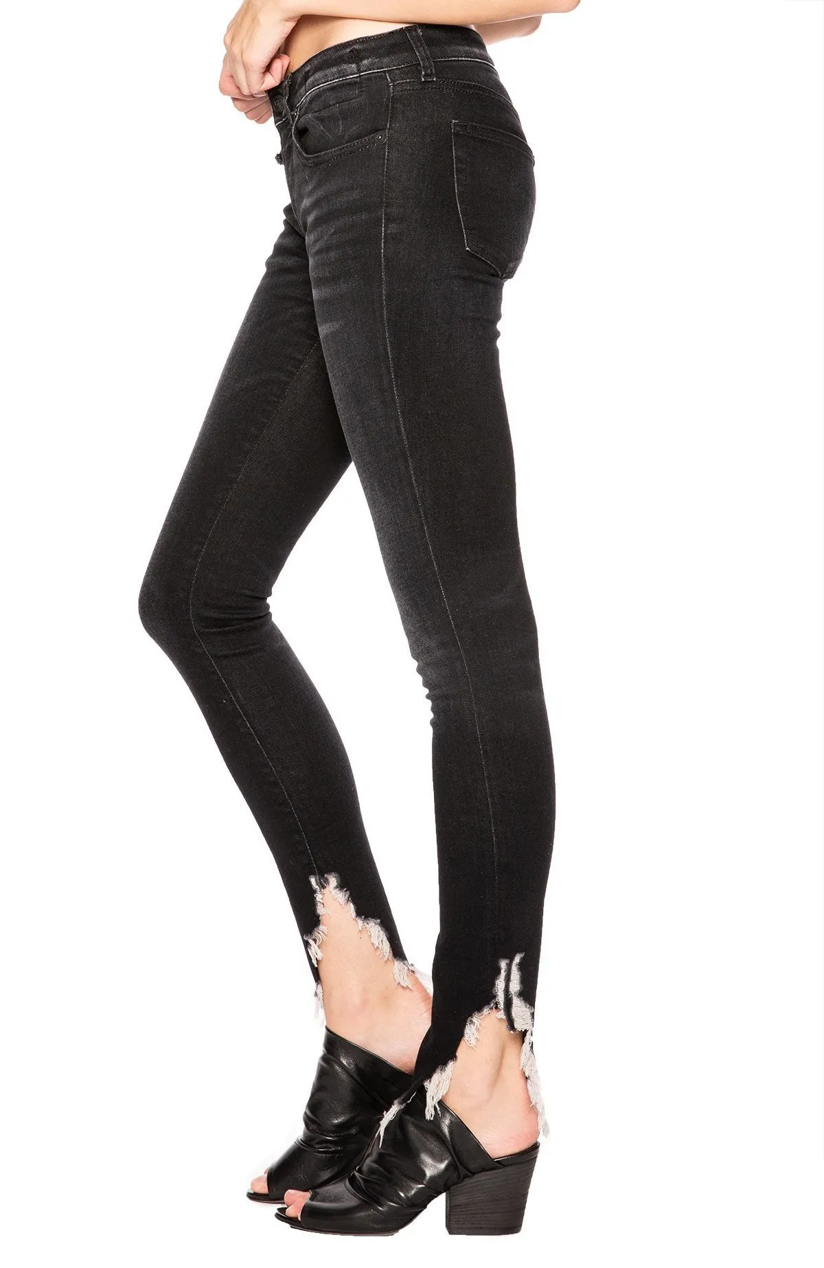R13 Denim Women's Dark Moon Kate Skinny Jeans Size 26 $395 NWT