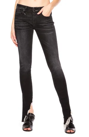 R13 Denim Women's Dark Moon Kate Skinny Jeans Size 26 $395 NWT