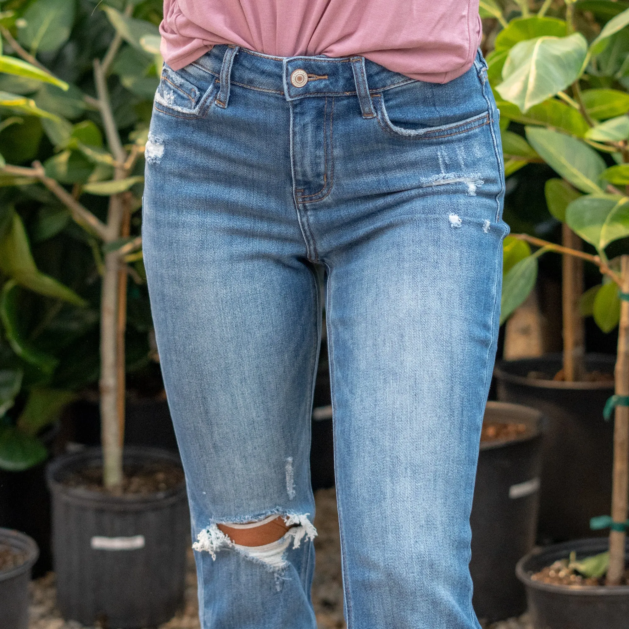 Receptive High Rise Kick Flare Regular & Plus Sizes