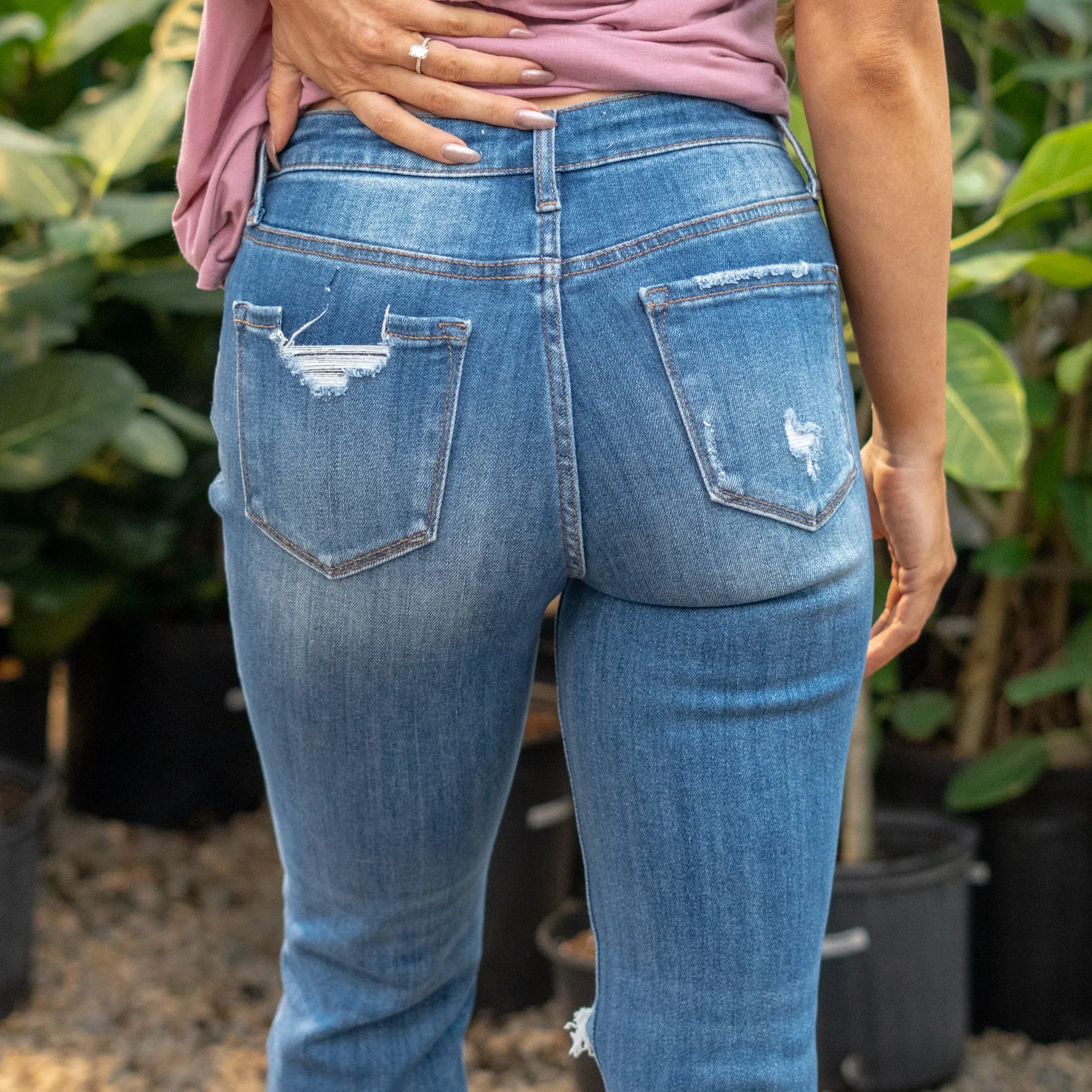 Receptive High Rise Kick Flare Regular & Plus Sizes
