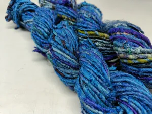 Recycled Twisted Ribbon - Ocean Blue