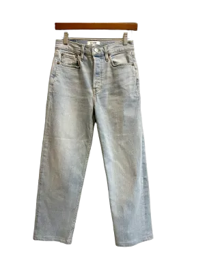 RE/DONE size 25 70s Stove Pipe Jeans - River Fade
