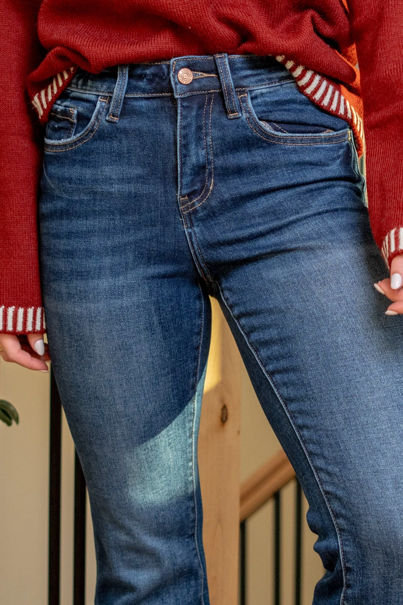 Regard High Rise Cropped Flare Regular & Plus Sizes
