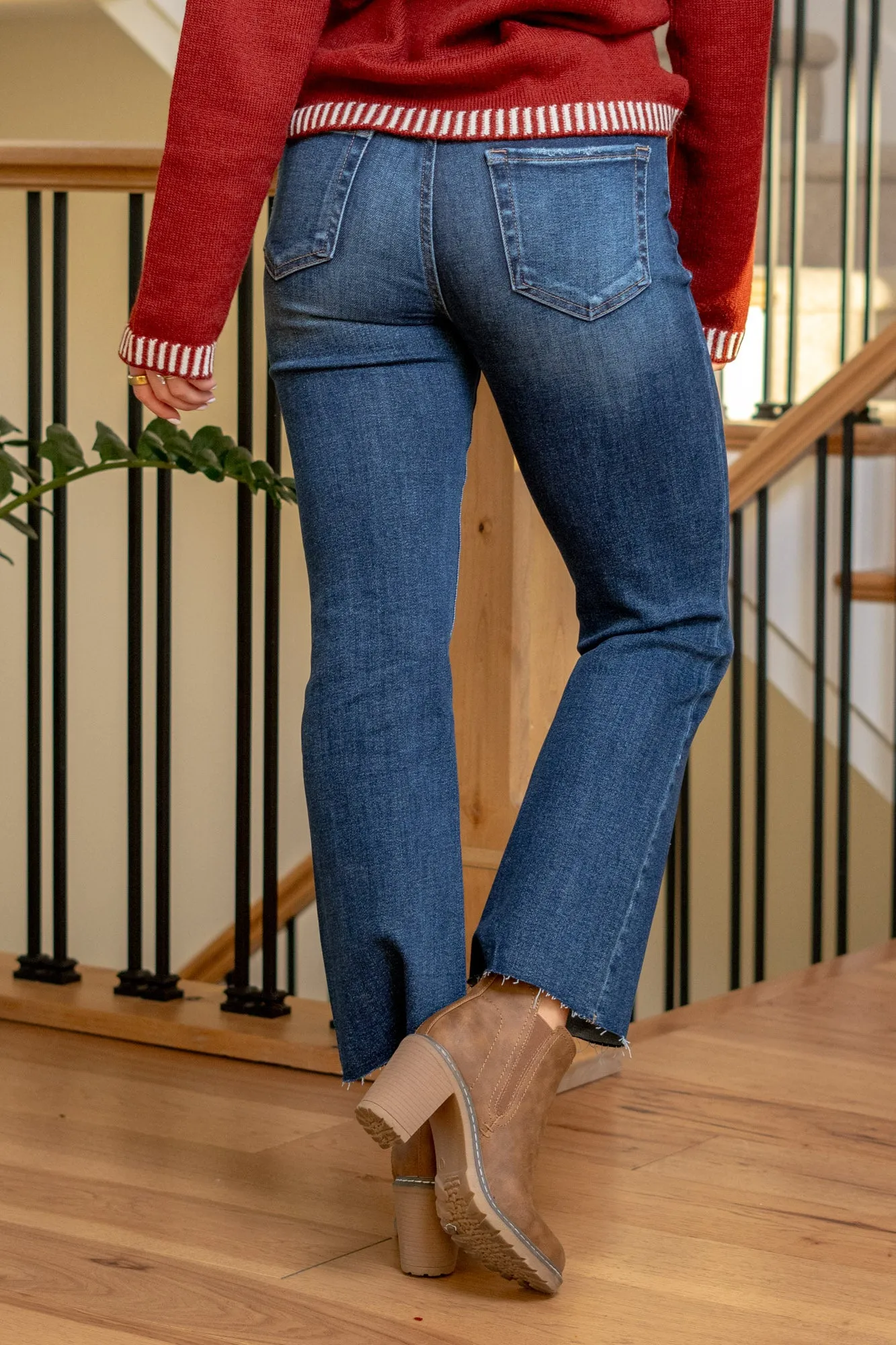 Regard High Rise Cropped Flare Regular & Plus Sizes