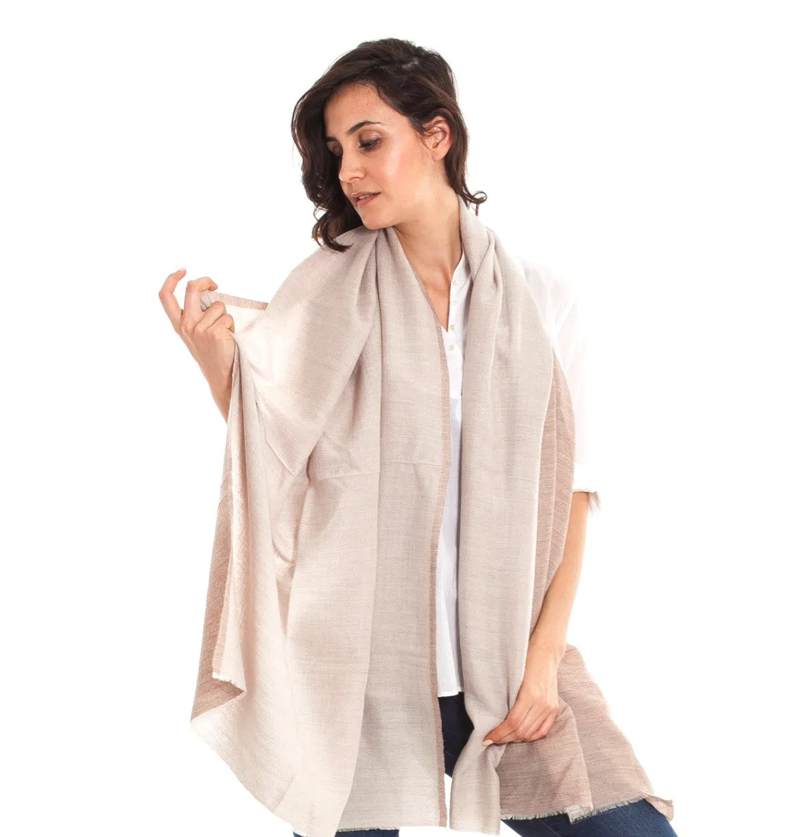 Reversible Wool Stole