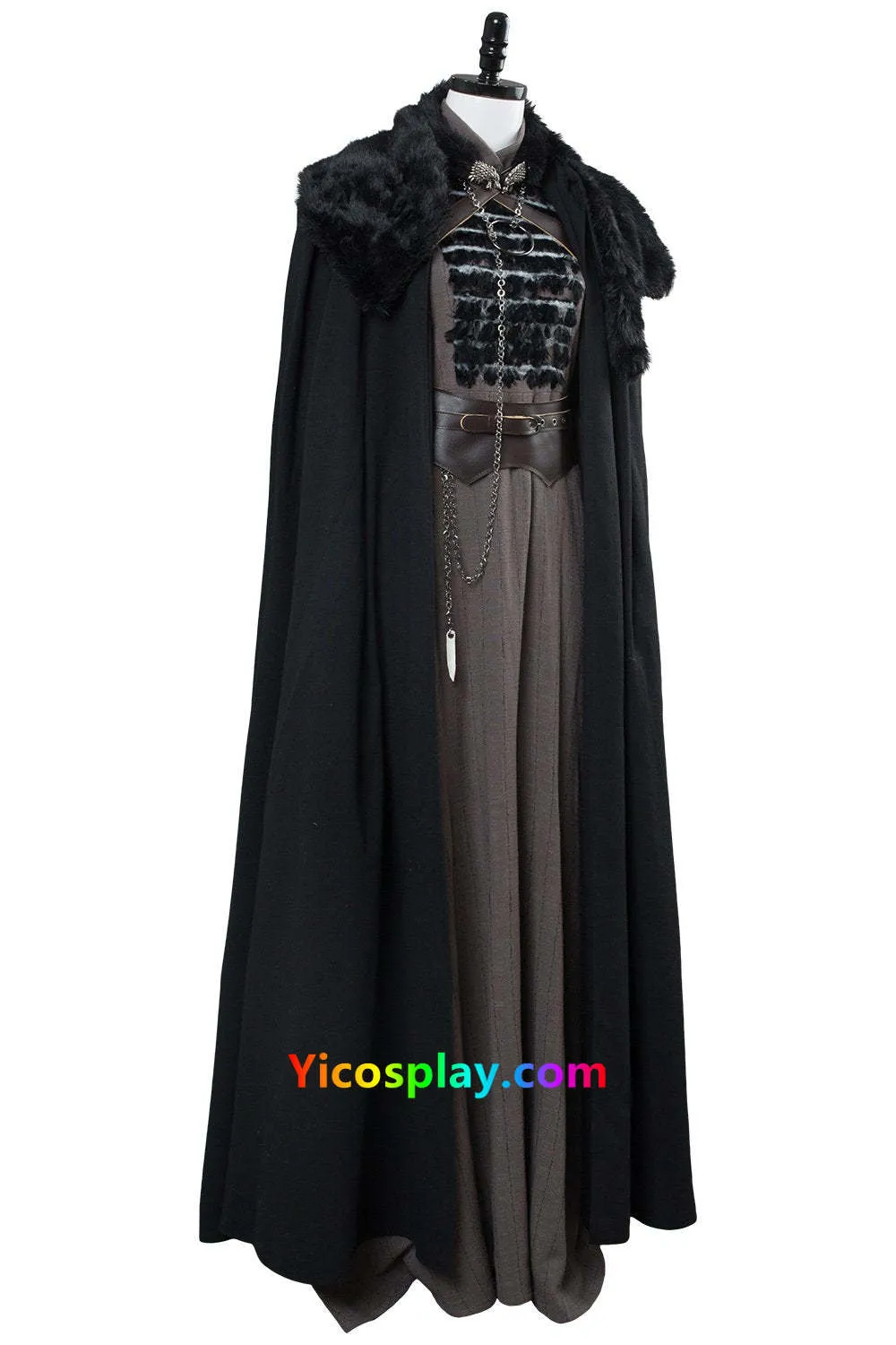 Sansa Stark Outfit Cosplay Costume Women Halloween Costume Dress