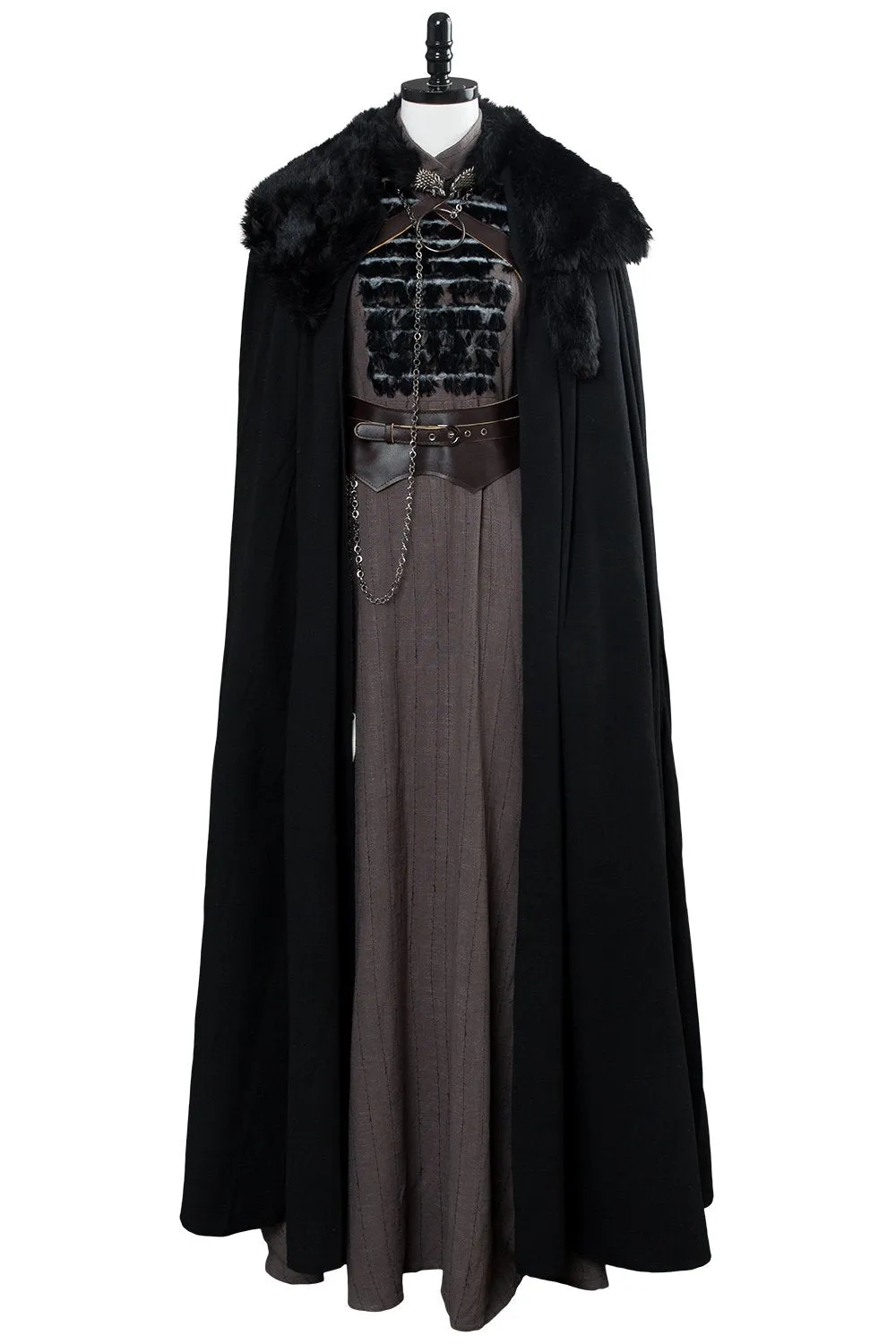 Sansa Stark Outfit Cosplay Costume Women Halloween Costume Dress
