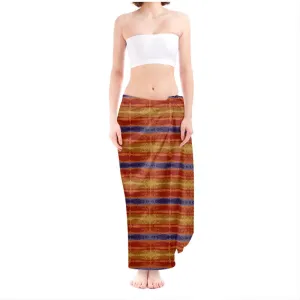 Sarong (Unisex)(Rind#6 Rind Link Flip) RJSTH@Fabric#6 RJSTHW2022 RJS