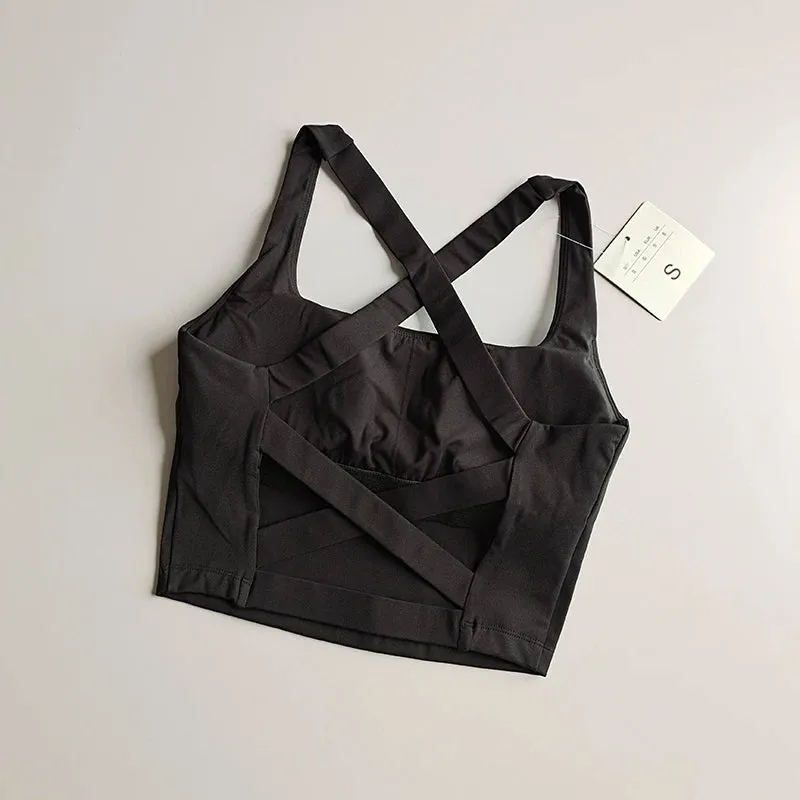 Seamless High Impact Sports Bra for Women