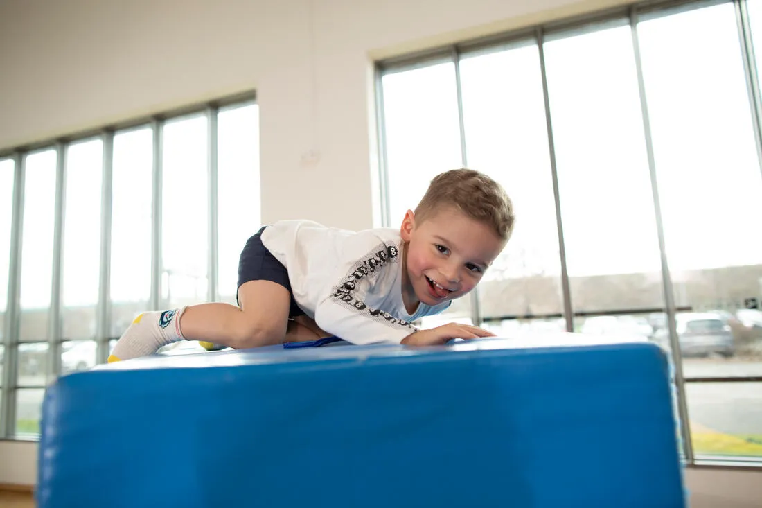 Short babygym mixte doux et confortable, bleu