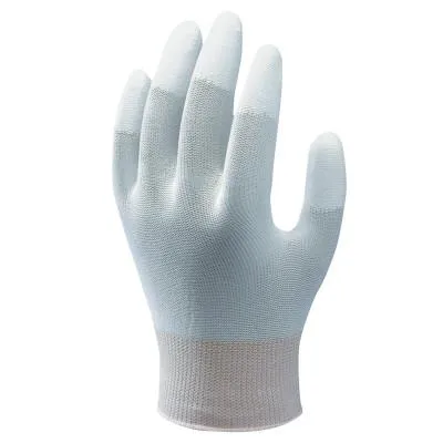 SHOWA® Hi-Tech Polyurethane Coated Gloves, Medium, White, BO600-M