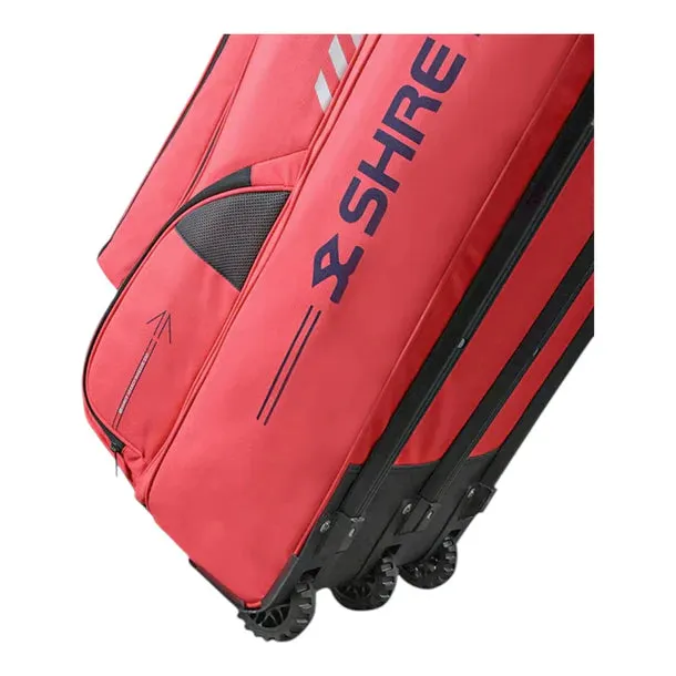 Shrey Legacy Wheelie 150 Cricket Kit Bag Colour Red