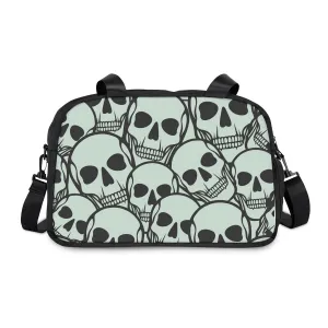 Skulls With Shoes Compartment Fitness Bag