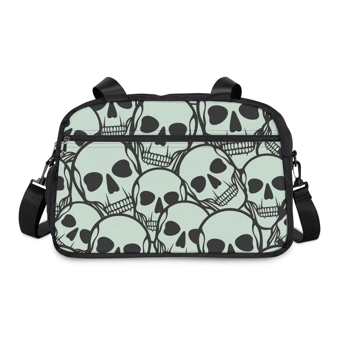 Skulls With Shoes Compartment Fitness Bag