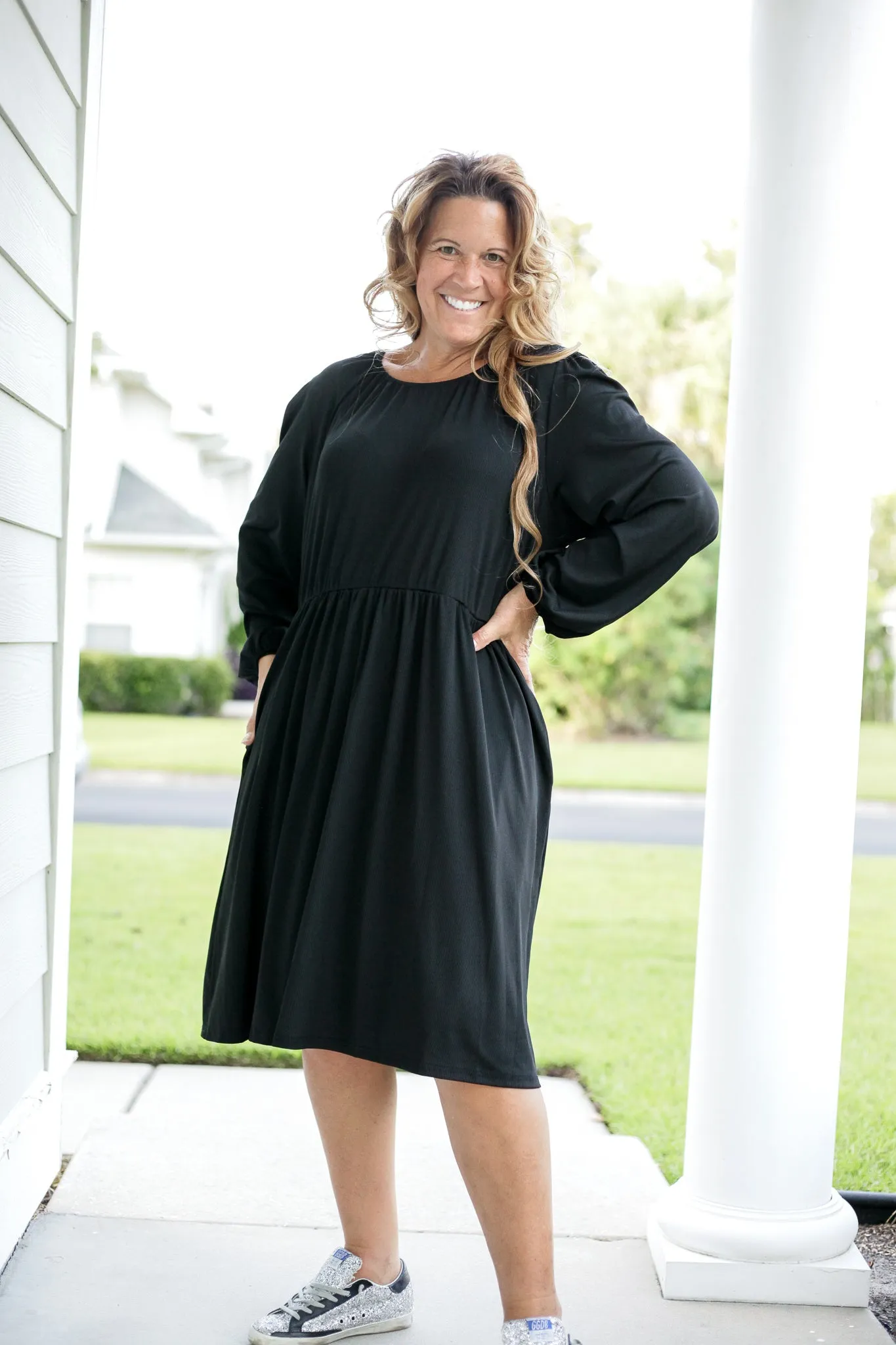 Slinky Ribbed Dress