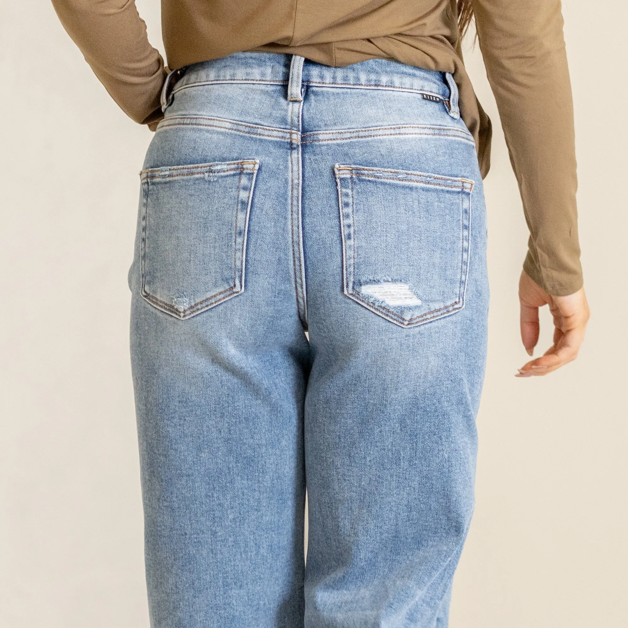 Socialite High Rise Baggy Wide Leg Regular & Plus Sizes