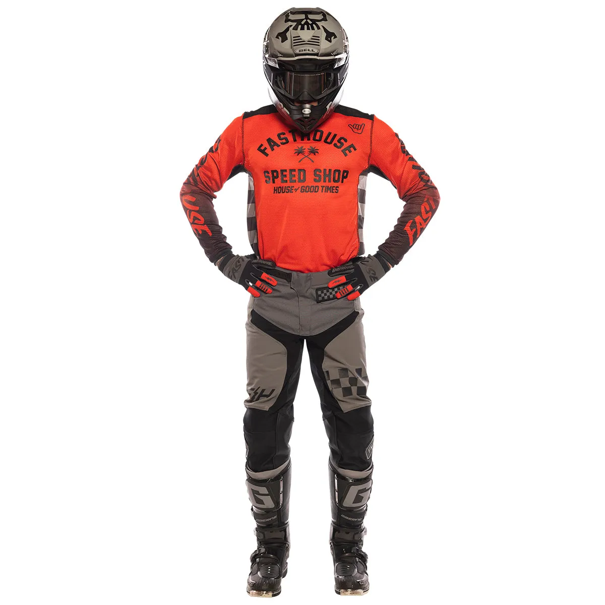 Speed Style Sector Glove - Gray/Black