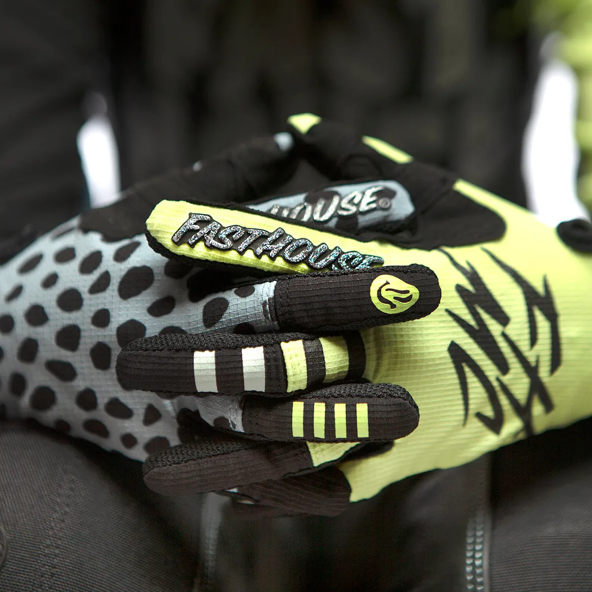 Speed Style Zenith Youth Glove - Skyline/Party Lime