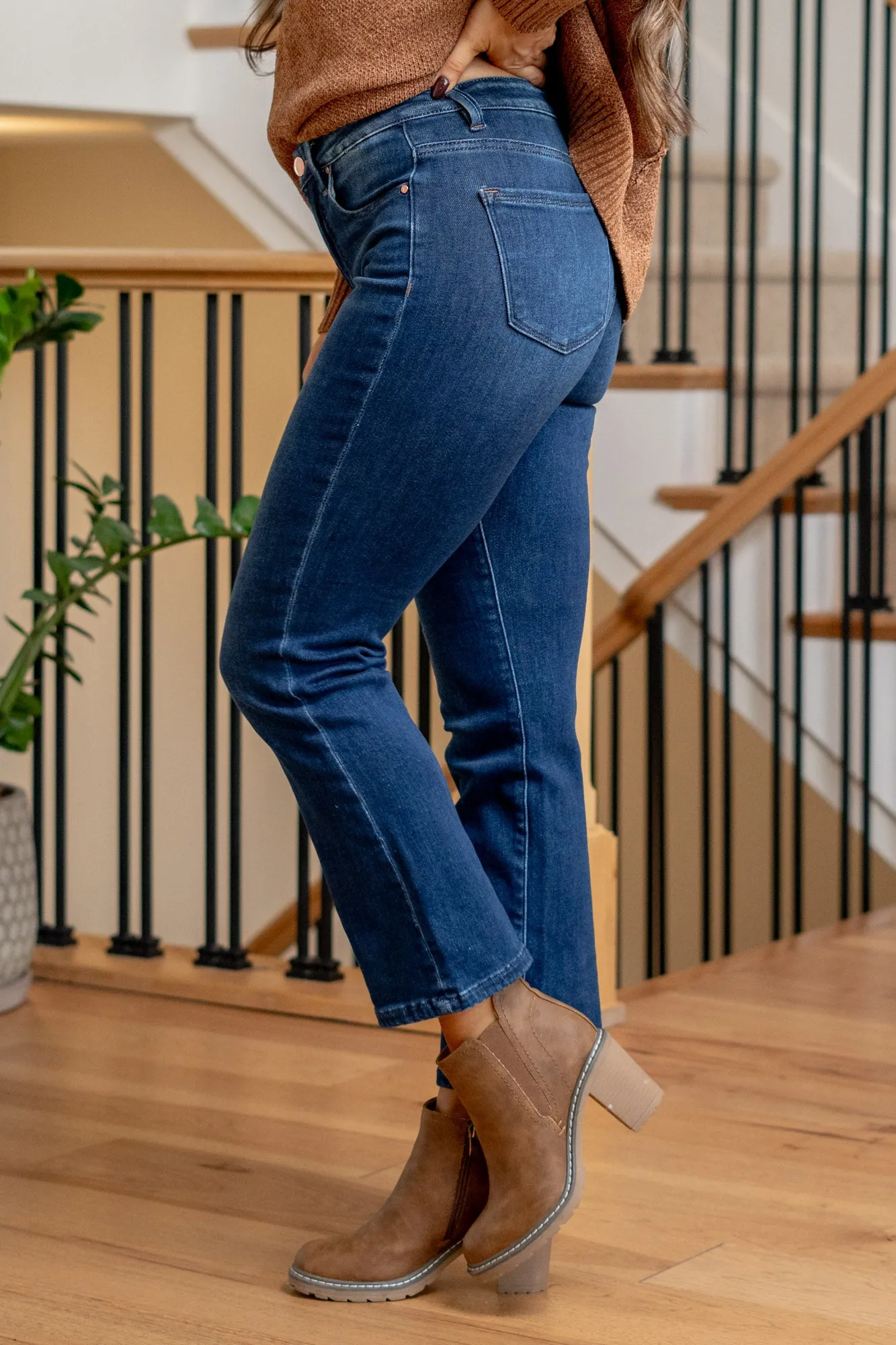Sunday Morning Tummy Control Top High Rise Boot Cut Regular & Plus Sizes