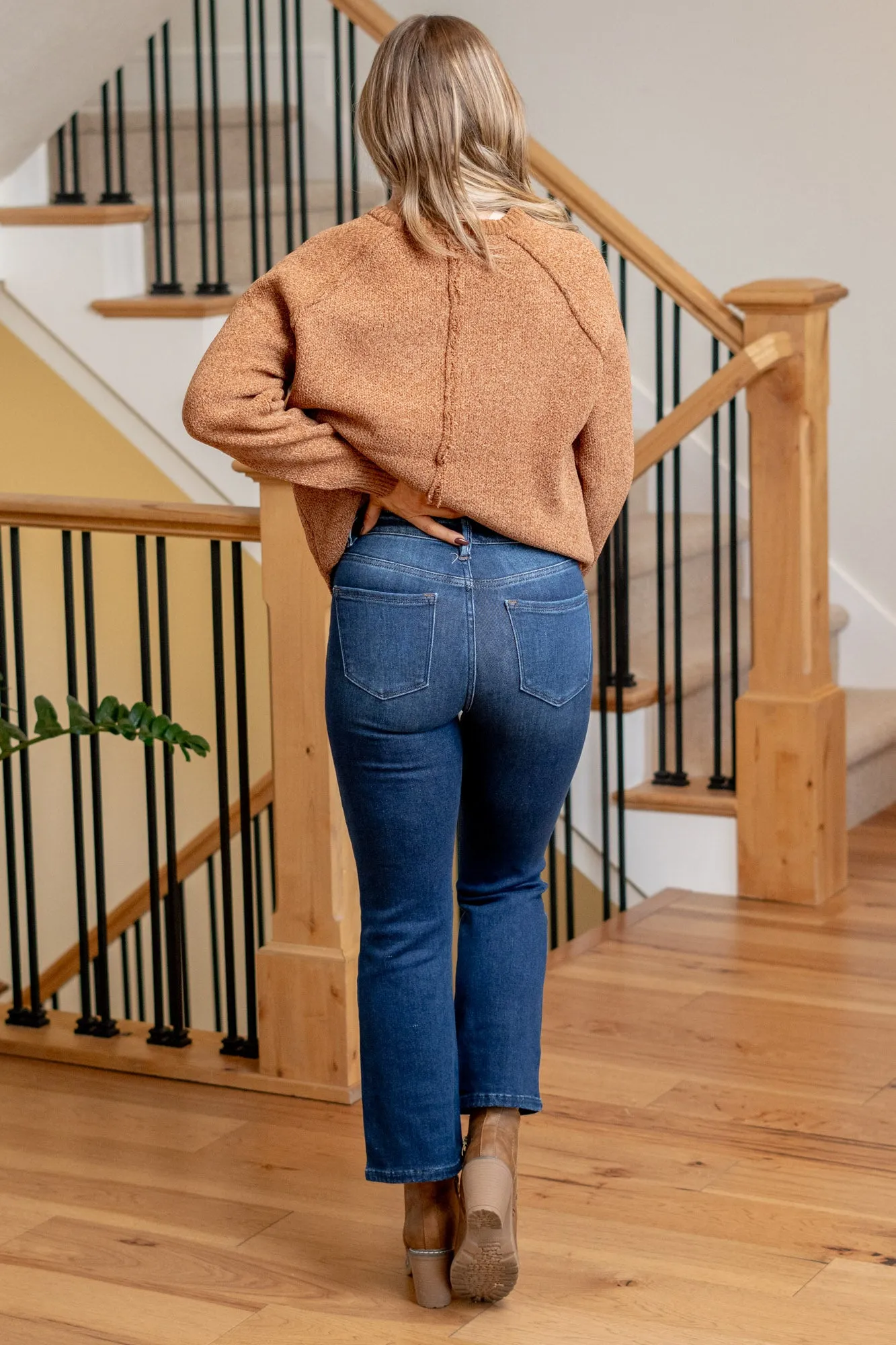 Sunday Morning Tummy Control Top High Rise Boot Cut Regular & Plus Sizes