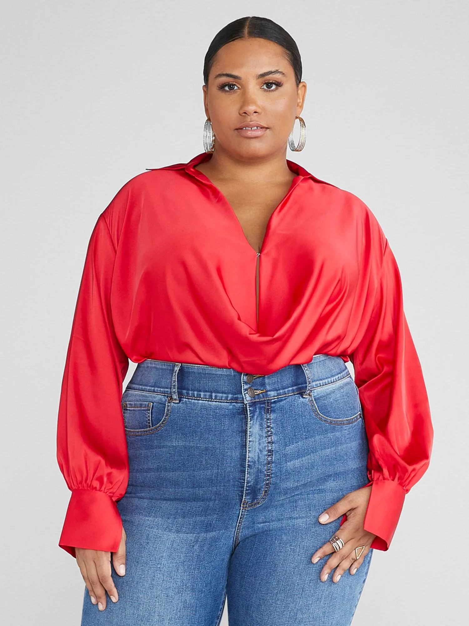 Tania Cowl Neck Blouse