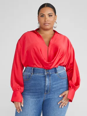 Tania Cowl Neck Blouse
