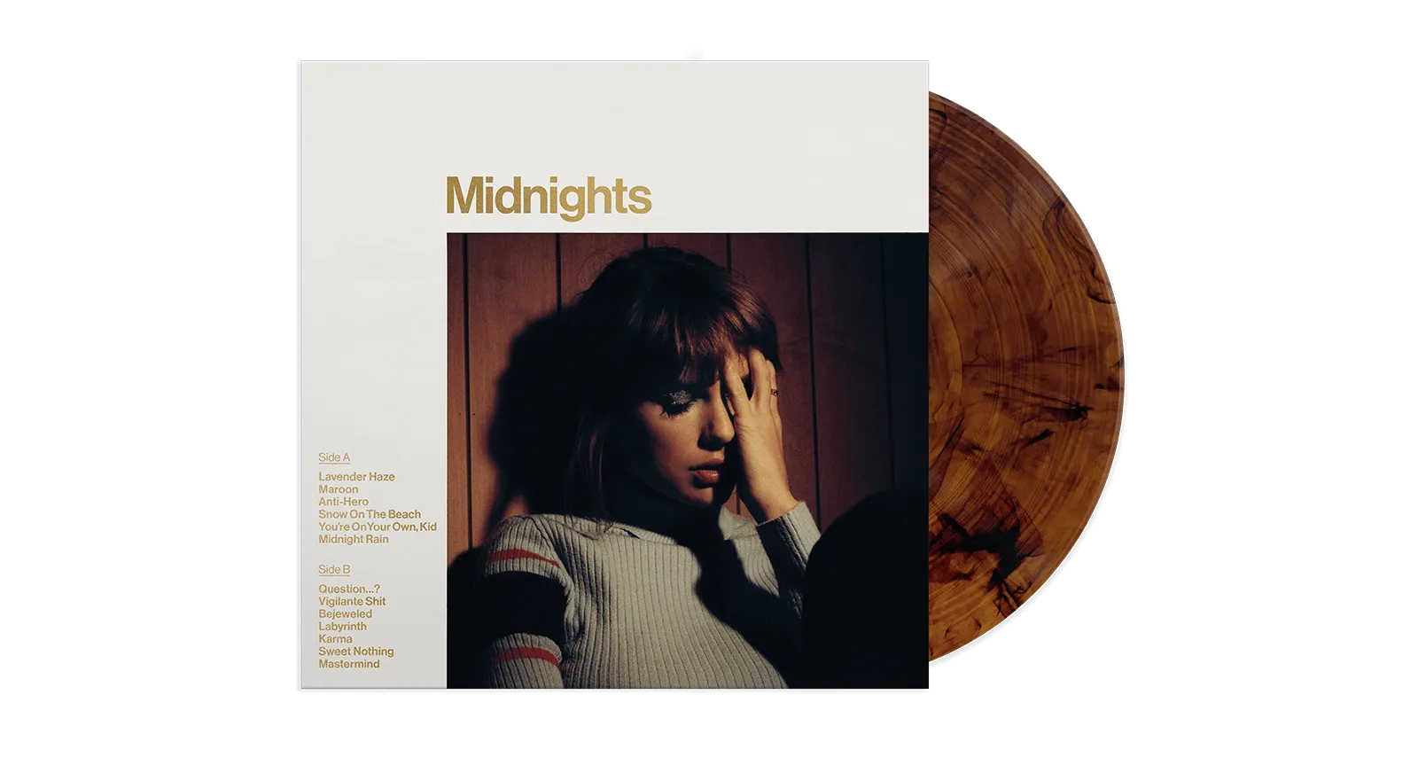 Taylor Swift : Midnights (Mahogany Edition Vinyl)