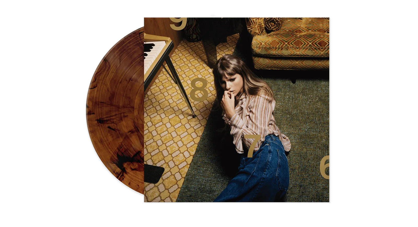 Taylor Swift : Midnights (Mahogany Edition Vinyl)