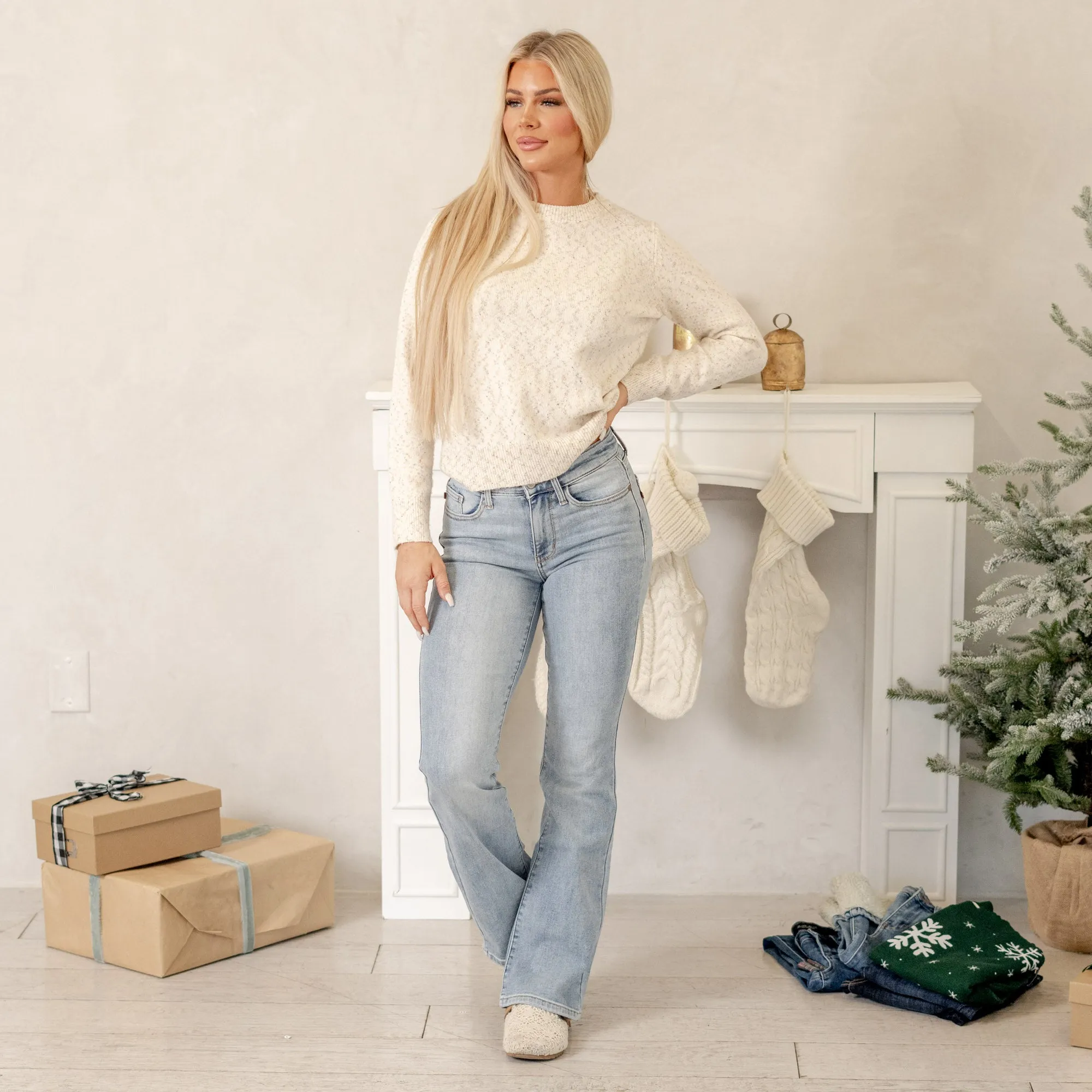 Thermadenim Mid Rise Boot Cut Regular & Plus Sizes