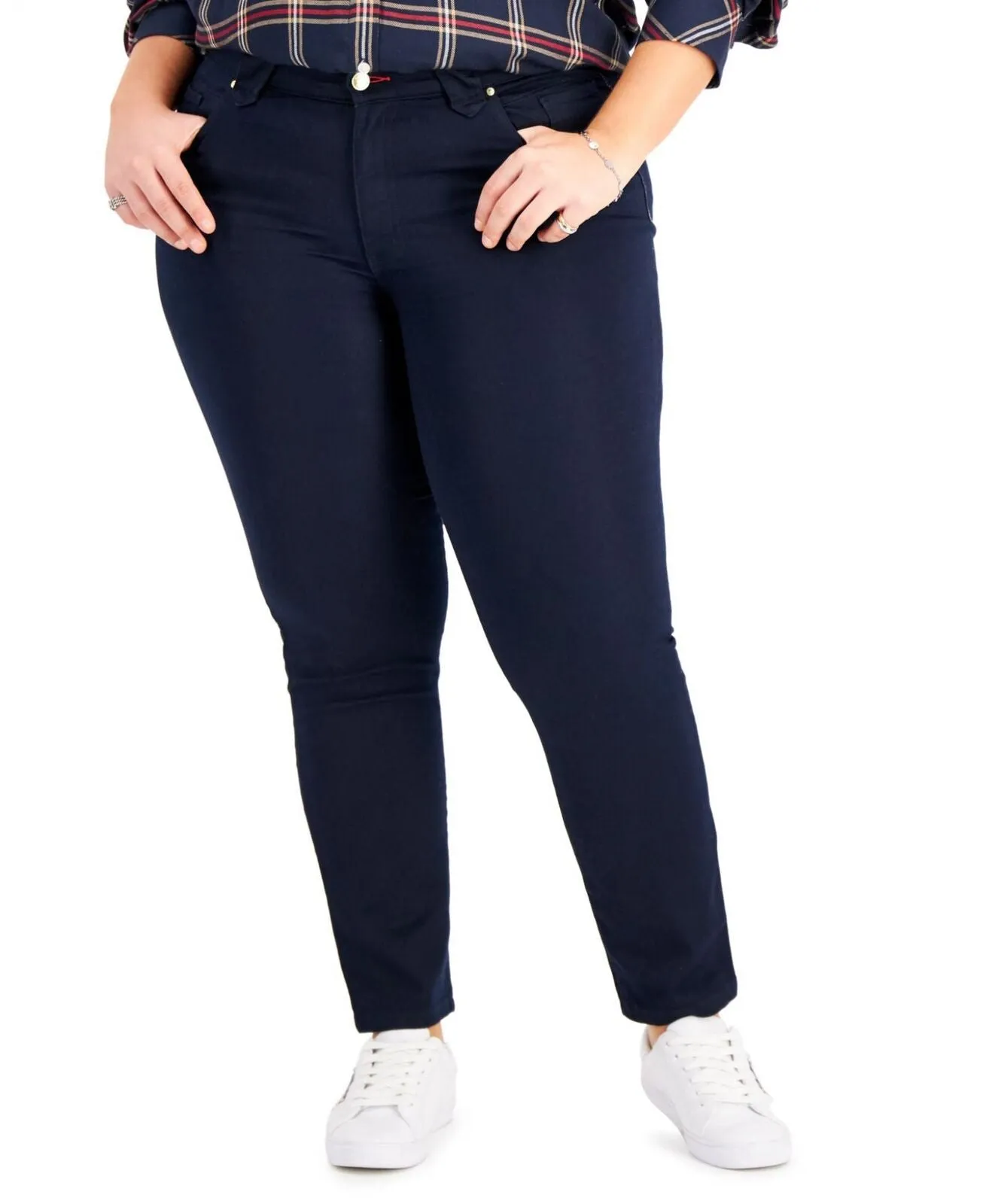 Tommy Hilfiger Womens Plus Size Waverly Jeans W1XK6573