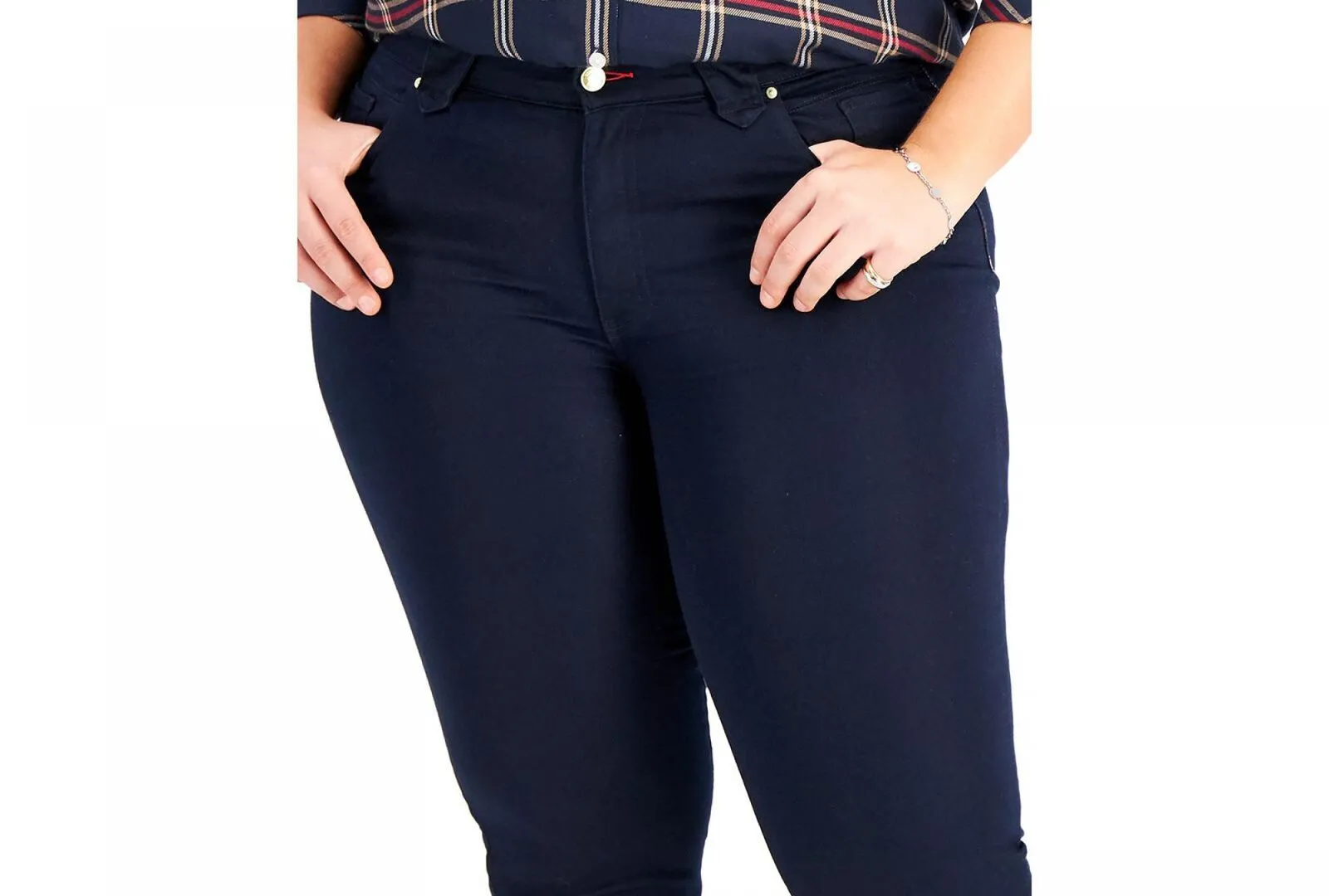 Tommy Hilfiger Womens Plus Size Waverly Jeans W1XK6573
