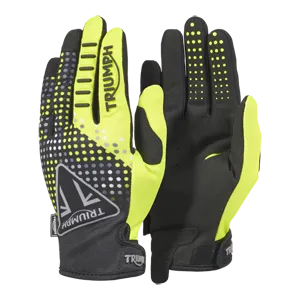 Triumph Roller MX Glove - Fluro/Black